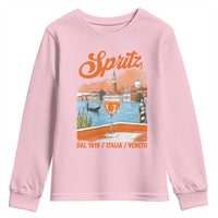 Spritz Veneto Youth Sweatshirt Italia Vintage Orange Wine Cocktail Dal 1919