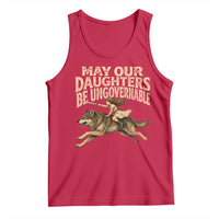May Our Daughters Be Ungovernable Feminist Girl Tank Top