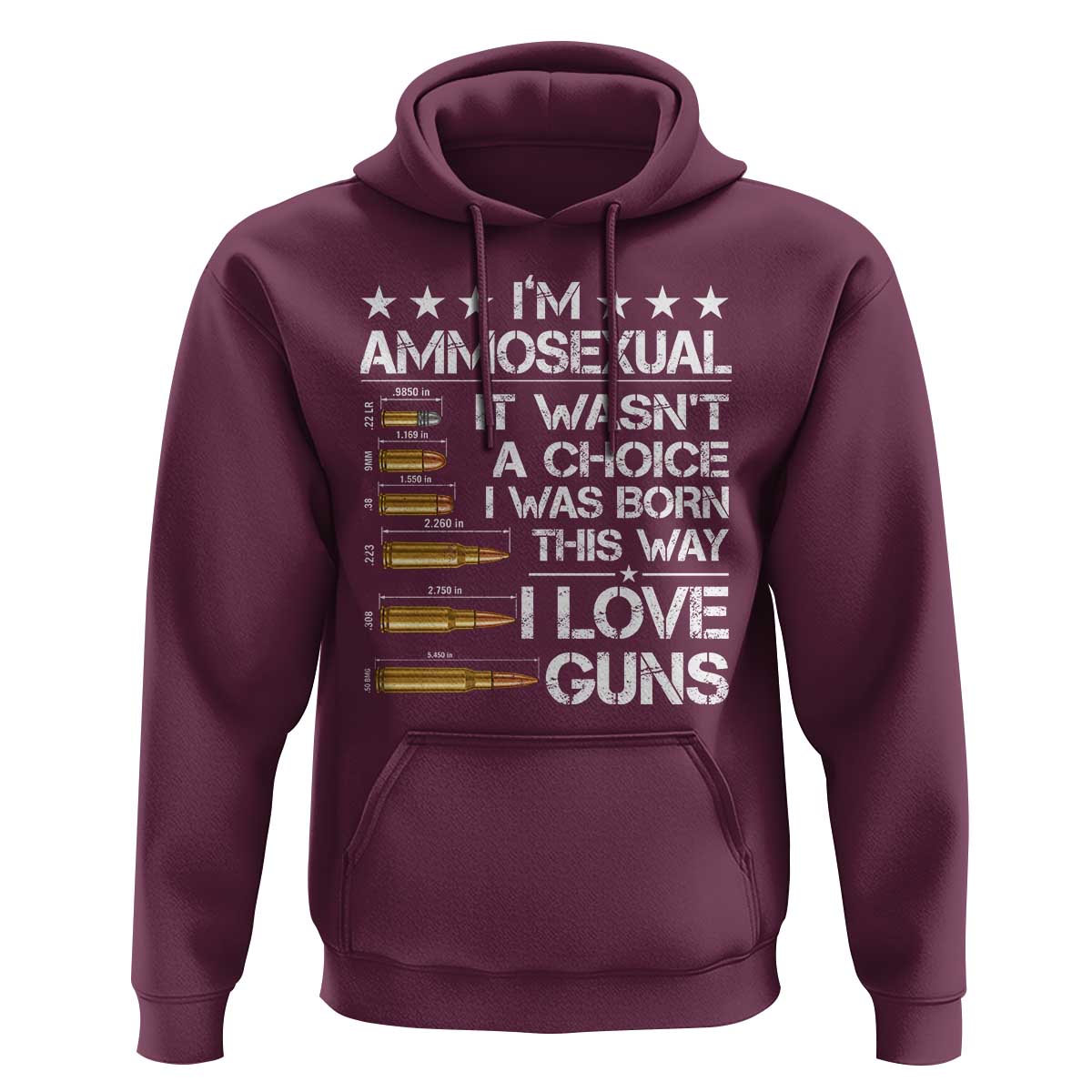 I'm Ammosexual It Wasn't A Choice 2nd Amendment Gun Lovers Hoodie