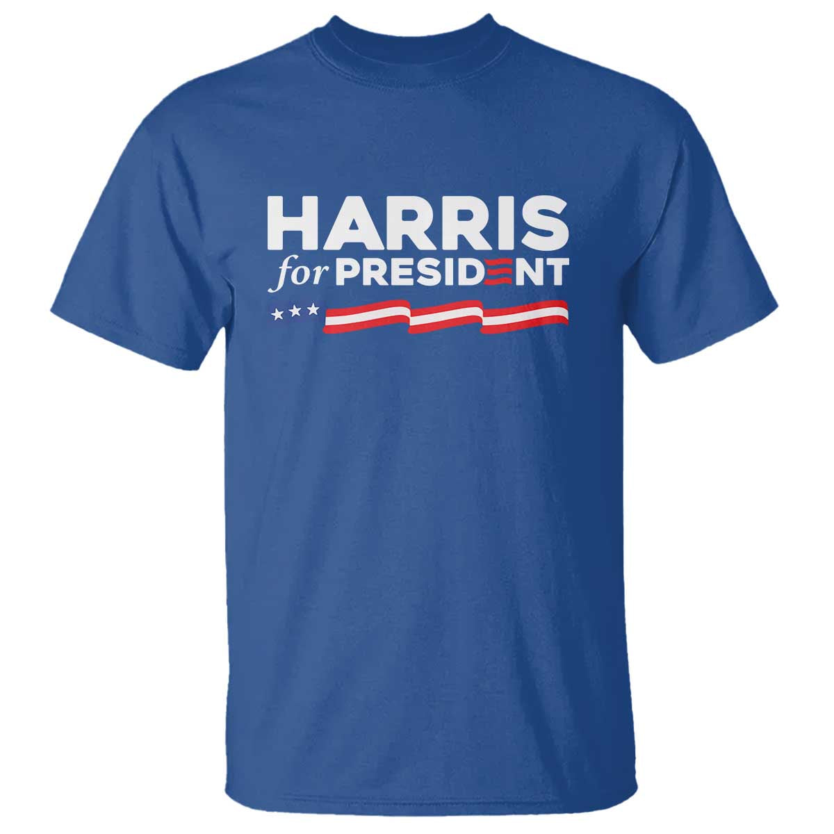 Harris For President T Shirt Election Campaign 2024 American Flag - Wonder Print Shop
