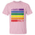 Harris Walz LGBT T Shirt Presidential Election 2024 Rainbow Flag - Wonder Print Shop