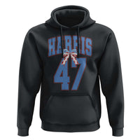Harris 47 Hoodie 47th President USA America Bow Coquette Aesthetic - Wonder Print Shop
