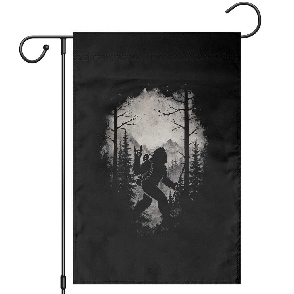 Funny Bigfoot Hiking Night Stroll Mountain Forest Garden Flag - Wonder Print Shop