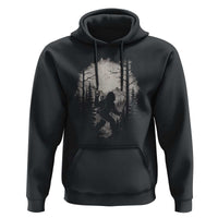 Funny Bigfoot Hiking Night Stroll Mountain Forest Hoodie - Wonder Print Shop