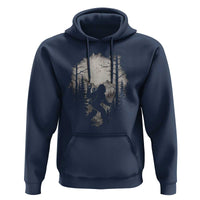 Funny Bigfoot Hiking Night Stroll Mountain Forest Hoodie - Wonder Print Shop