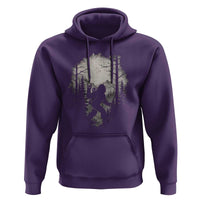Funny Bigfoot Hiking Night Stroll Mountain Forest Hoodie - Wonder Print Shop