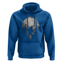 Funny Bigfoot Hiking Night Stroll Mountain Forest Hoodie - Wonder Print Shop