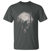 Funny Bigfoot Hiking Night Stroll Mountain Forest T Shirt - Wonder Print Shop