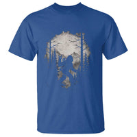 Funny Bigfoot Hiking Night Stroll Mountain Forest T Shirt - Wonder Print Shop
