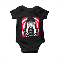 Horror Anime Manga Creepy Goth Japanese Girl Baby Onesie - Wonder Print Shop