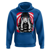 Horror Anime Manga Creepy Goth Japanese Girl Hoodie - Wonder Print Shop