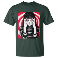 Horror Anime Manga Creepy Goth Japanese Girl T Shirt - Wonder Print Shop