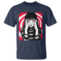 Horror Anime Manga Creepy Goth Japanese Girl T Shirt - Wonder Print Shop