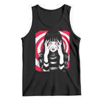 Horror Anime Manga Creepy Goth Japanese Girl Tank Top - Wonder Print Shop