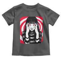 Horror Anime Manga Creepy Goth Japanese Girl Toddler T Shirt - Wonder Print Shop