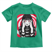 Horror Anime Manga Creepy Goth Japanese Girl Toddler T Shirt - Wonder Print Shop