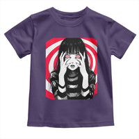 Horror Anime Manga Creepy Goth Japanese Girl Toddler T Shirt - Wonder Print Shop