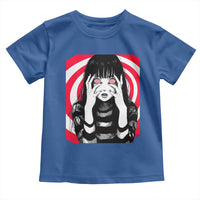 Horror Anime Manga Creepy Goth Japanese Girl Toddler T Shirt - Wonder Print Shop