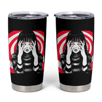 Horror Anime Manga Creepy Goth Japanese Girl Tumbler Cup - Wonder Print Shop