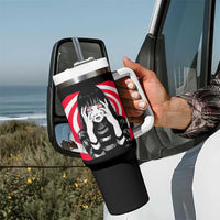 Horror Anime Manga Creepy Goth Japanese Girl Tumbler With Handle - Wonder Print Shop