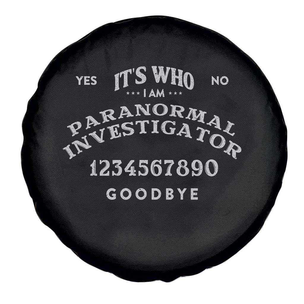 Ouija Board Spirit Board Spare Tire Cover Its Who I Am Occult Gothic Halloween Pagan - Wonder Print Shop