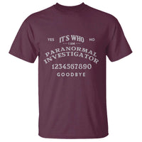 Ouija Board Spirit Board T Shirt Its Who I Am Occult Gothic Halloween Pagan - Wonder Print Shop