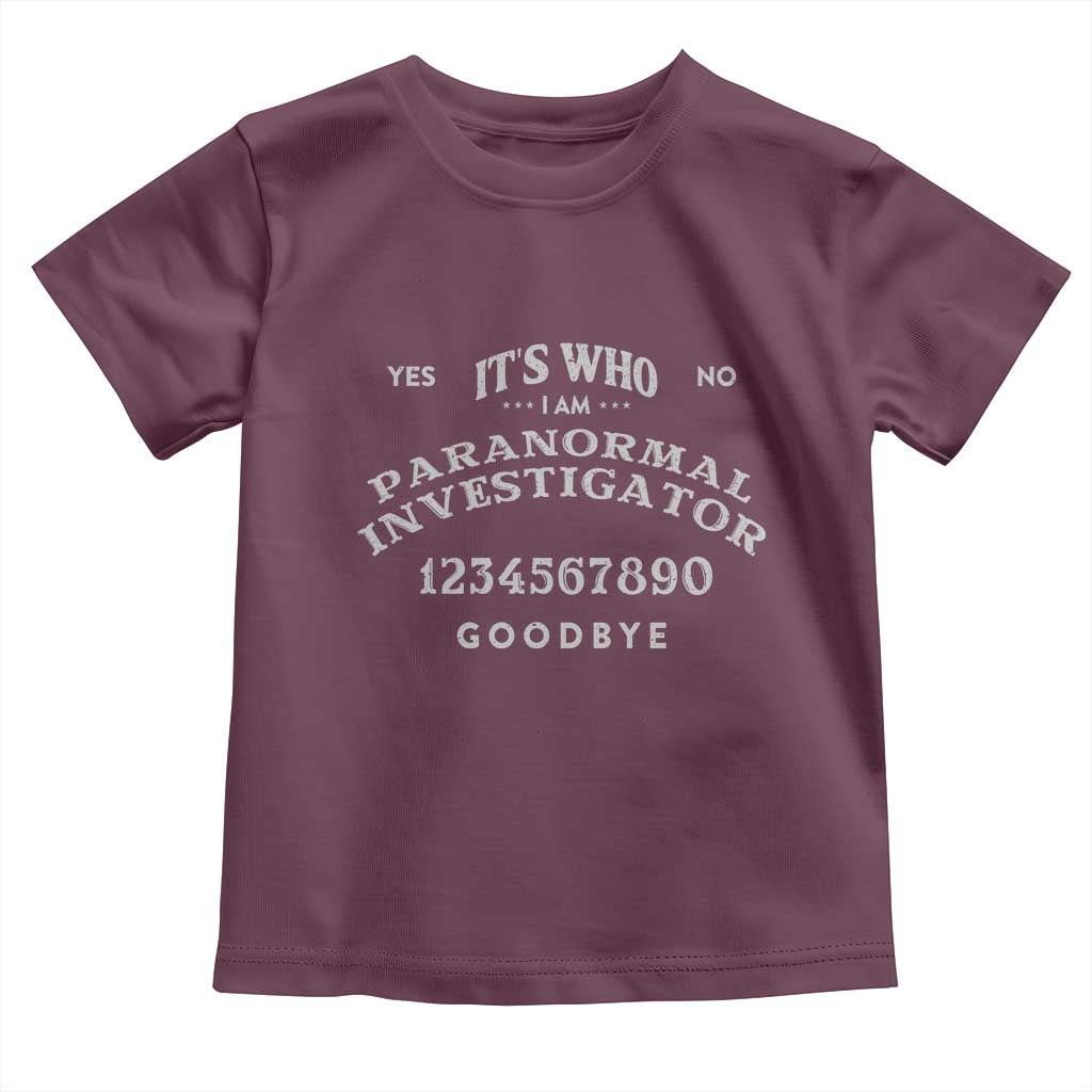 Ouija Board Spirit Board Toddler T Shirt Its Who I Am Occult Gothic Halloween Pagan - Wonder Print Shop