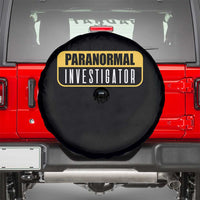 Paranormal Investigator Ghost Hunting Spare Tire Cover EVP Halloween Ghost Researchers - Wonder Print Shop