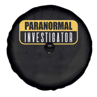 Paranormal Investigator Ghost Hunting Spare Tire Cover EVP Halloween Ghost Researchers - Wonder Print Shop