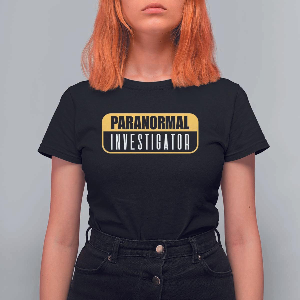 Paranormal Investigator Ghost Hunting T Shirt For Women EVP Halloween Ghost Researchers - Wonder Print Shop