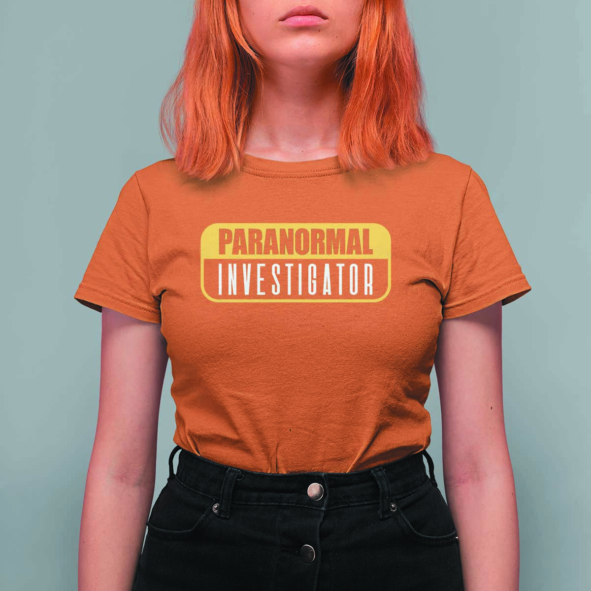 Paranormal Investigator Ghost Hunting T Shirt For Women EVP Halloween Ghost Researchers - Wonder Print Shop