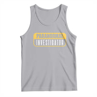 Paranormal Investigator Ghost Hunting Tank Top EVP Halloween Ghost Researchers - Wonder Print Shop