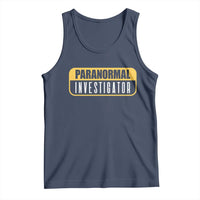 Paranormal Investigator Ghost Hunting Tank Top EVP Halloween Ghost Researchers - Wonder Print Shop