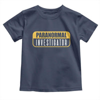 Paranormal Investigator Ghost Hunting Toddler T Shirt EVP Halloween Ghost Researchers - Wonder Print Shop