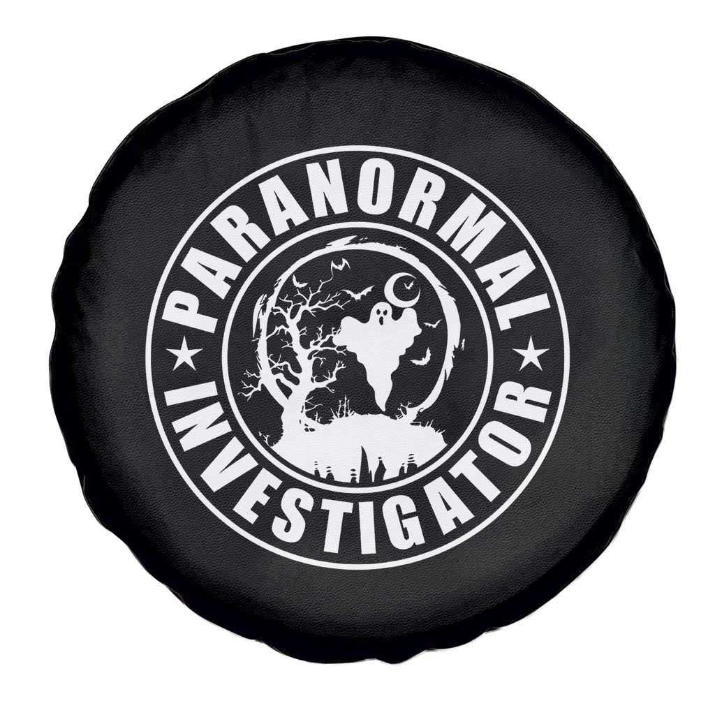 Paranormal Investigator Ghost Hunting Spare Tire Cover EVP Halloween - Wonder Print Shop