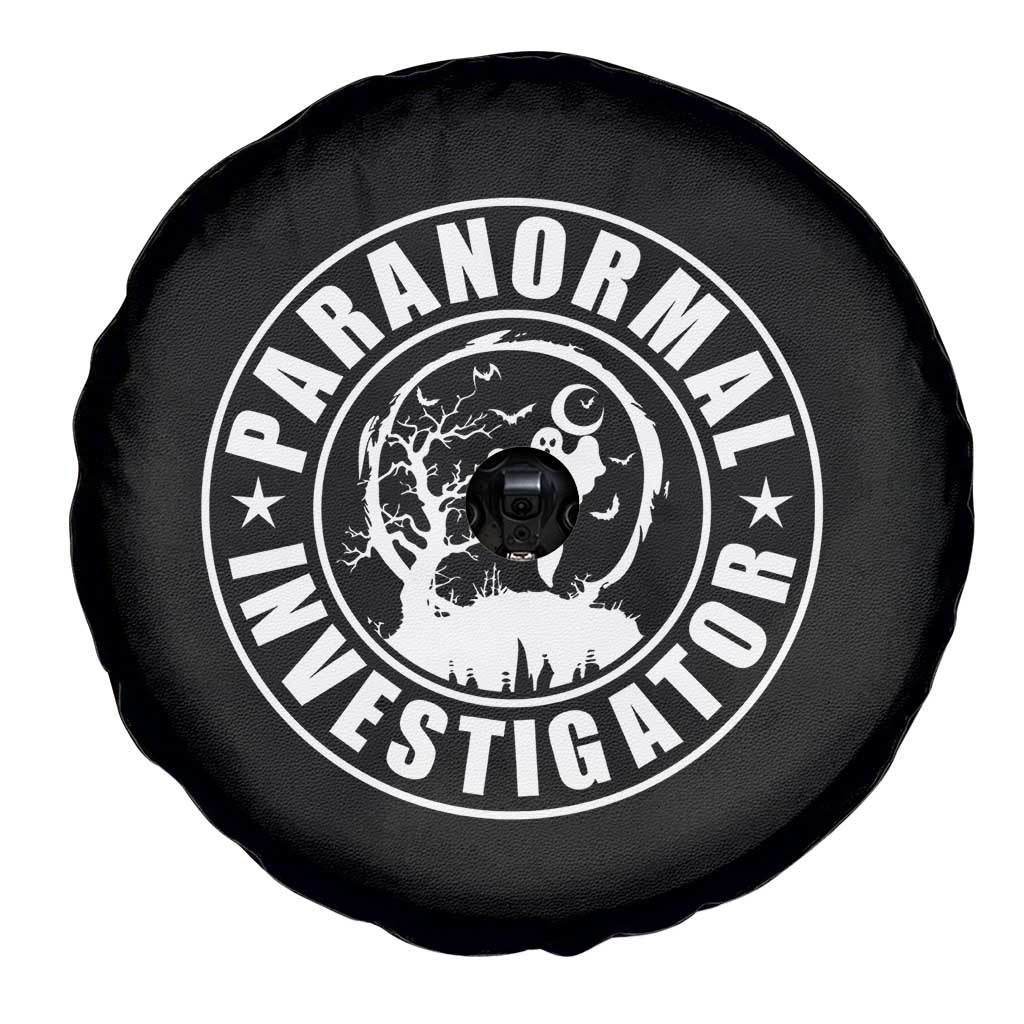 Paranormal Investigator Ghost Hunting Spare Tire Cover EVP Halloween - Wonder Print Shop
