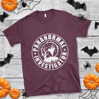 Paranormal Investigator Ghost Hunting T Shirt EVP Halloween - Wonder Print Shop