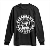 Paranormal Investigator Ghost Hunting Long Sleeve Shirt EVP Halloween - Wonder Print Shop