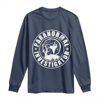 Paranormal Investigator Ghost Hunting Long Sleeve Shirt EVP Halloween - Wonder Print Shop