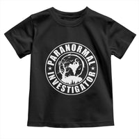 Paranormal Investigator Ghost Hunting Toddler T Shirt EVP Halloween - Wonder Print Shop