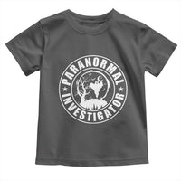 Paranormal Investigator Ghost Hunting Toddler T Shirt EVP Halloween - Wonder Print Shop