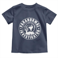 Paranormal Investigator Ghost Hunting Toddler T Shirt EVP Halloween - Wonder Print Shop