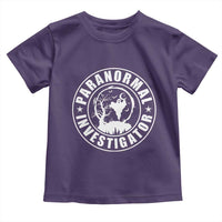Paranormal Investigator Ghost Hunting Toddler T Shirt EVP Halloween - Wonder Print Shop