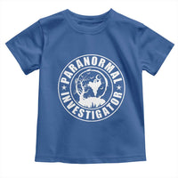 Paranormal Investigator Ghost Hunting Toddler T Shirt EVP Halloween - Wonder Print Shop