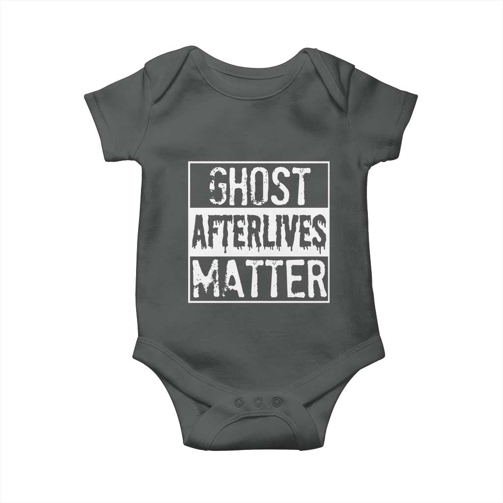 Funny Ghost Hunting Baby Onesie Ghost Afterlives Matter Paranormal Investigator - Wonder Print Shop
