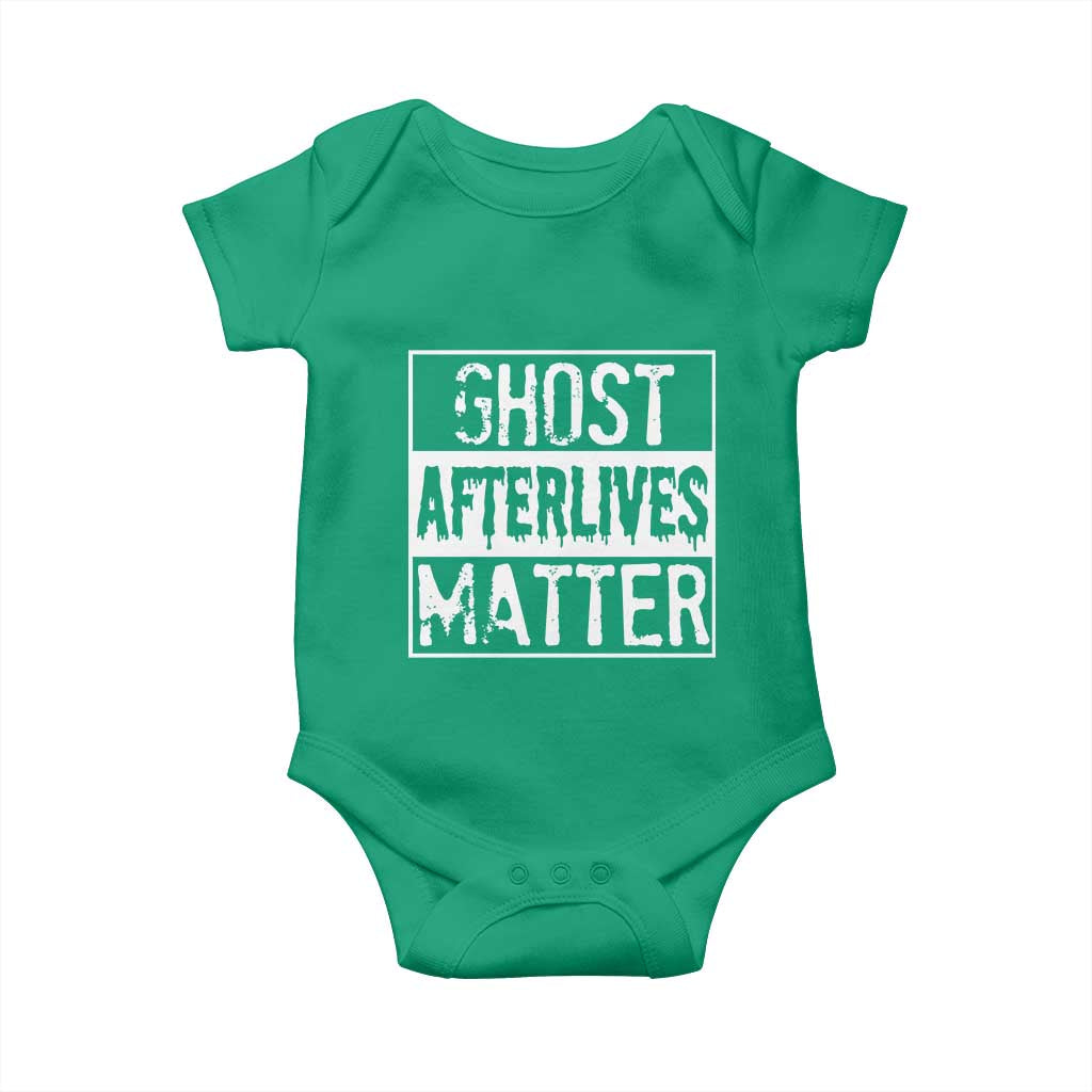 Funny Ghost Hunting Baby Onesie Ghost Afterlives Matter Paranormal Investigator - Wonder Print Shop