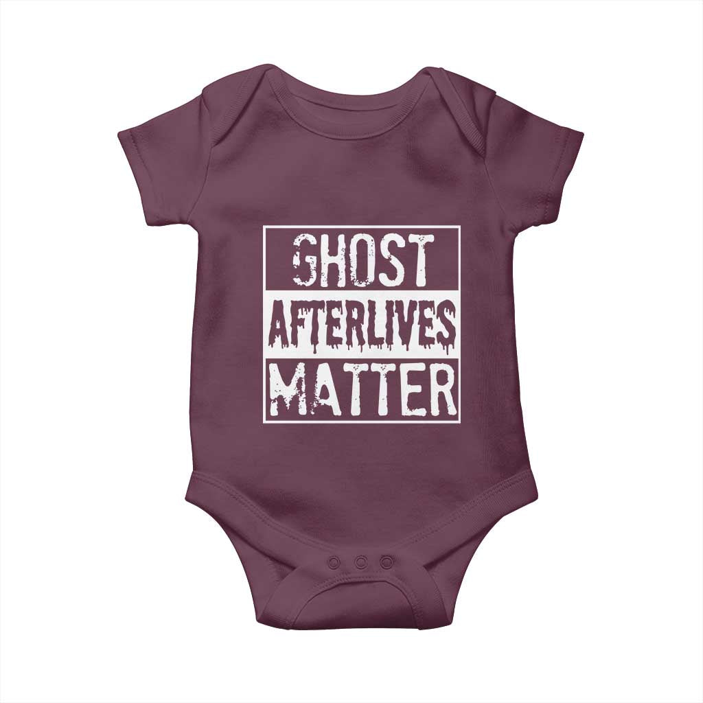 Funny Ghost Hunting Baby Onesie Ghost Afterlives Matter Paranormal Investigator - Wonder Print Shop