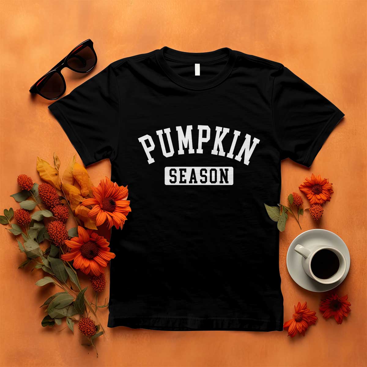 Pumpkin Season T Shirt Fall Harvest Season Thanksgiving - Wonder Print Shop