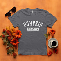 Pumpkin Season T Shirt Fall Harvest Season Thanksgiving - Wonder Print Shop