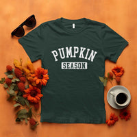 Pumpkin Season T Shirt Fall Harvest Season Thanksgiving - Wonder Print Shop